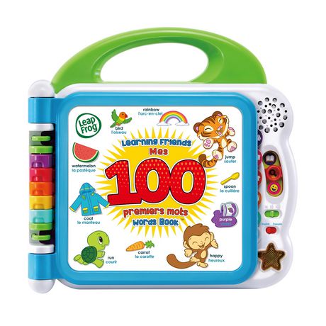 LeapFrog Learning Friends 100 Words Book - Bilingual English/French