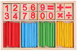 Jouets en bois éducatifs précoces en mathématiques
