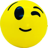 Stress Ball Emoji for Kids & Adults_Ball BPA free, Anti-écrasement, couleurs vives, Pck 6