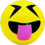 Stress Ball Emoji for Kids & Adults_Ball BPA free, Anti-écrasement, couleurs vives, Pck 6