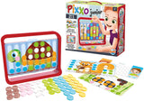Pixxo Junior logic patterns game. Fine motor skills_Matching alone & team Kids Game
